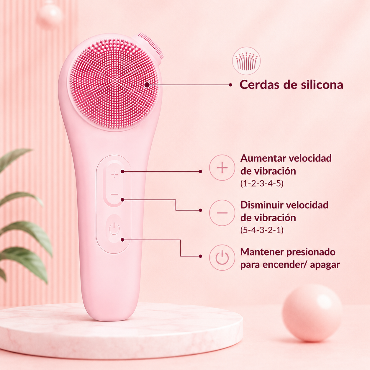 Cepillo facial